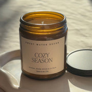 Cozy Season - Soja Kerze - Amber Glas