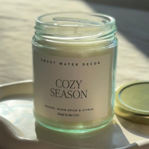 Cozy Season -Soja Kerze - Klarglas