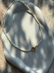 Elara süßwasserperlen choker