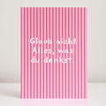 Postkarte "Glaub nicht alles was du denkst"