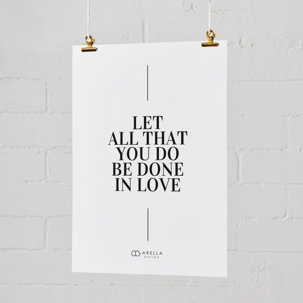 Poster "in love"