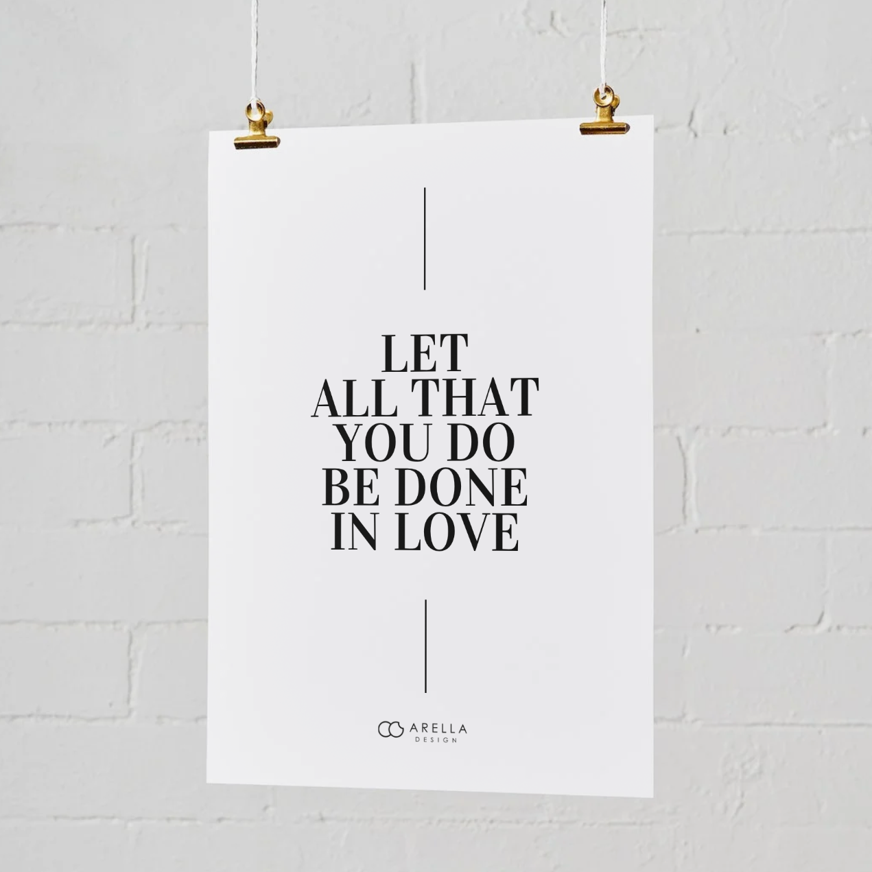Poster "in love"