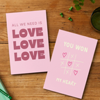 Postkarten Love 2-er Set