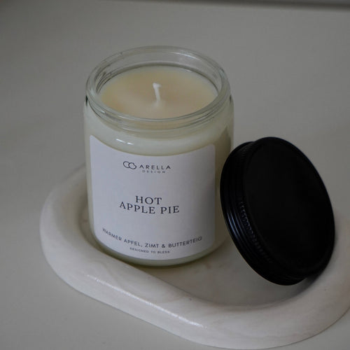 Hot Apple Pie - Soja Kerze im Glas