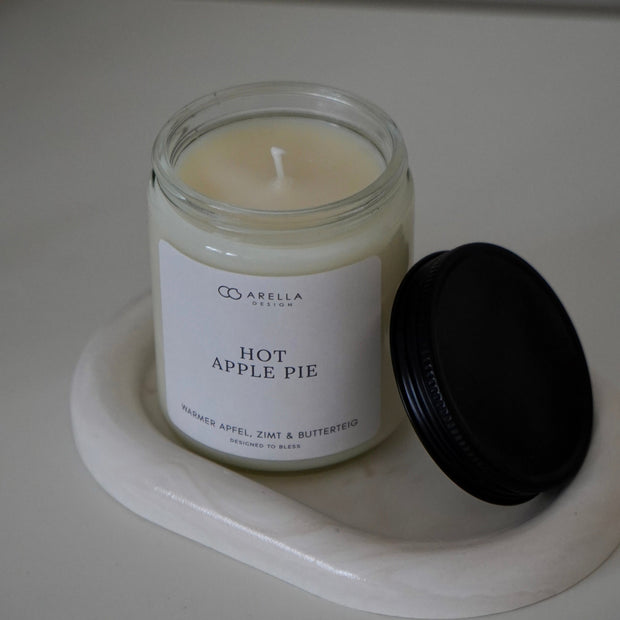 Hot Apple Pie - Soja Kerze im Glas