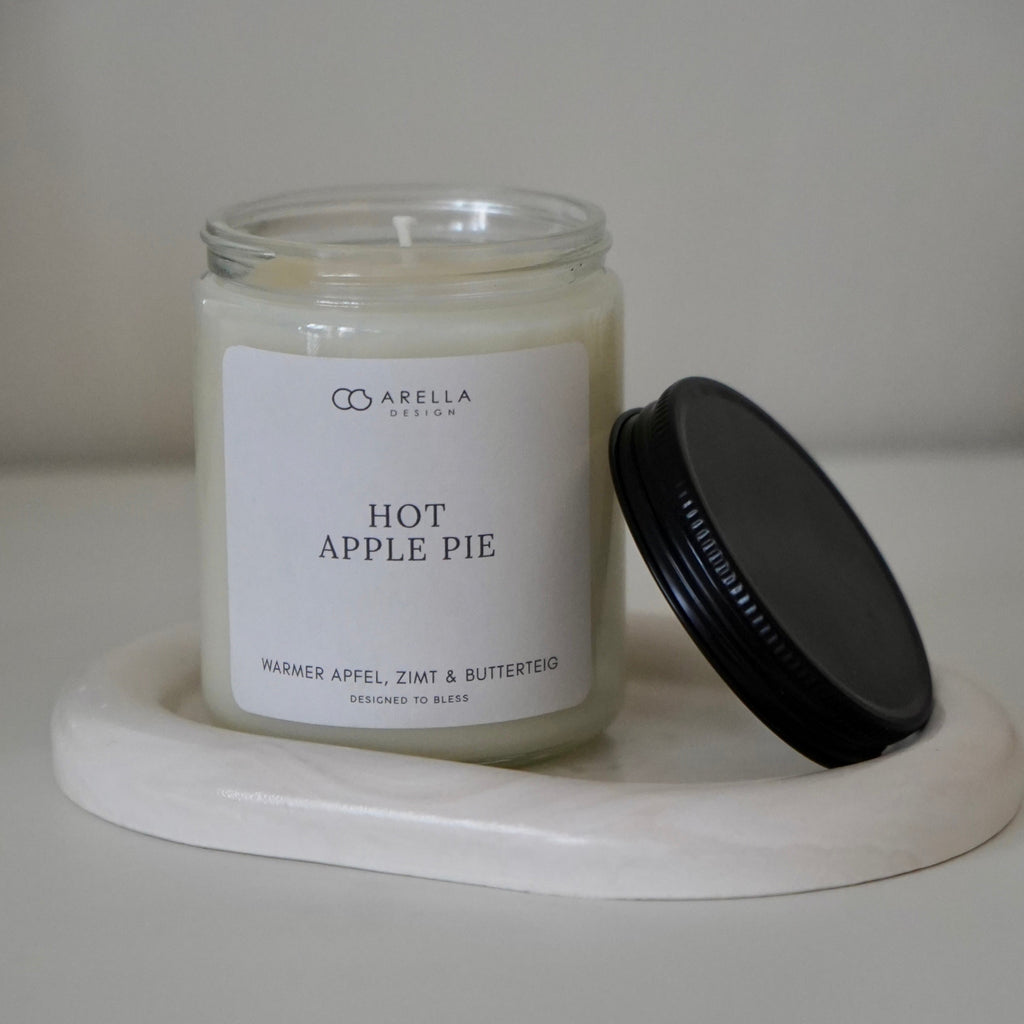 Hot Apple Pie - Soja Kerze im Glas