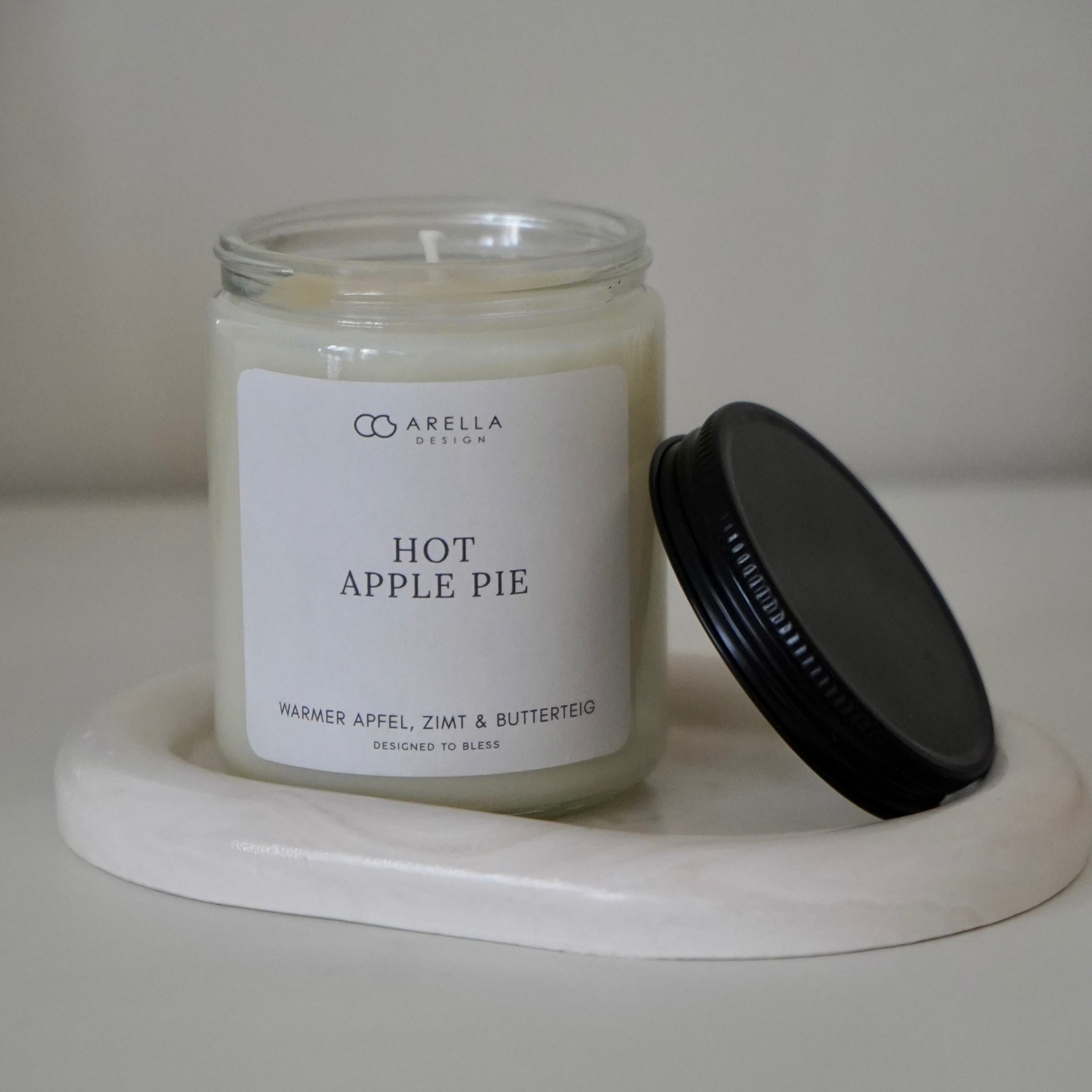 Hot Apple Pie - Soja Kerze im Glas