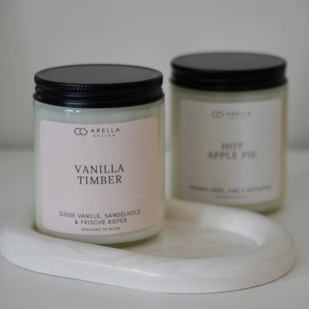 "Vanilla Timba" - Soja Kerze im Glas