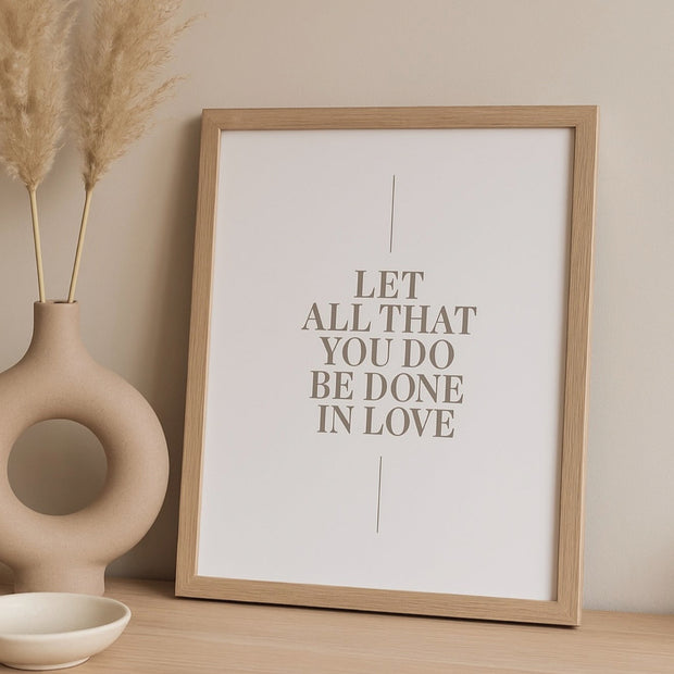 Poster "in love"