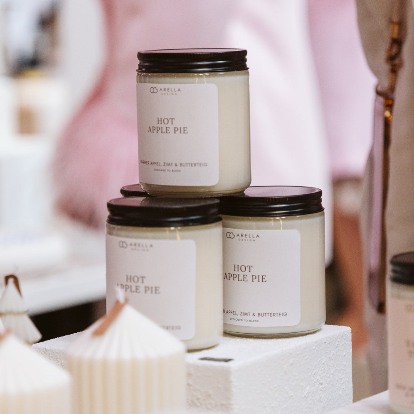 Hot Apple Pie - Soja Kerze im Glas