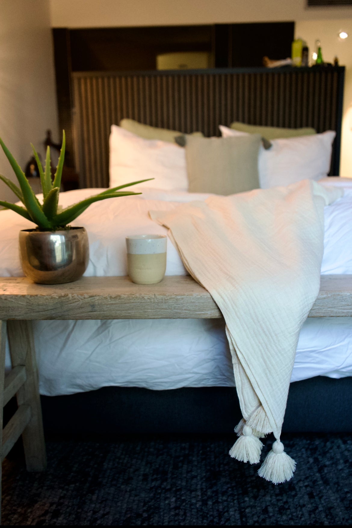 Musselin Kuscheldecke Liora