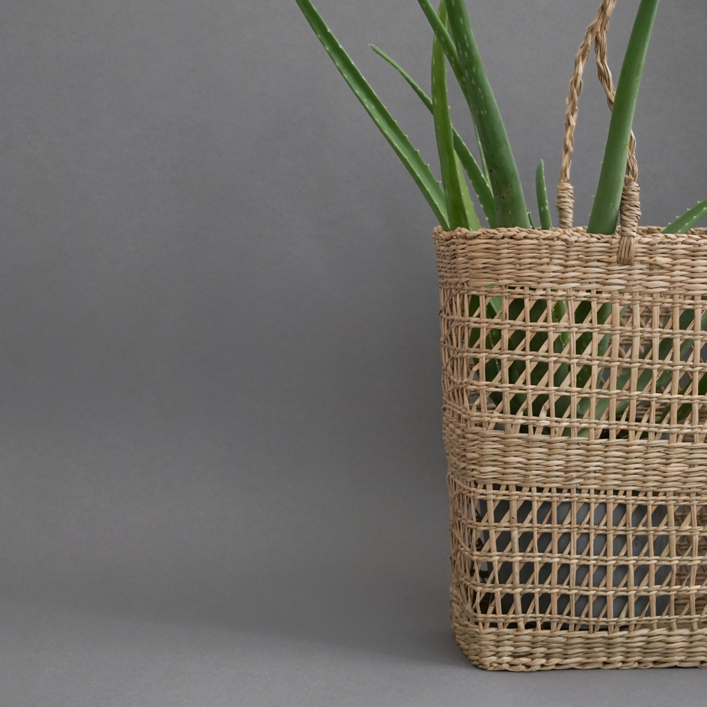 Natsumi Einkaufstasche Seegras