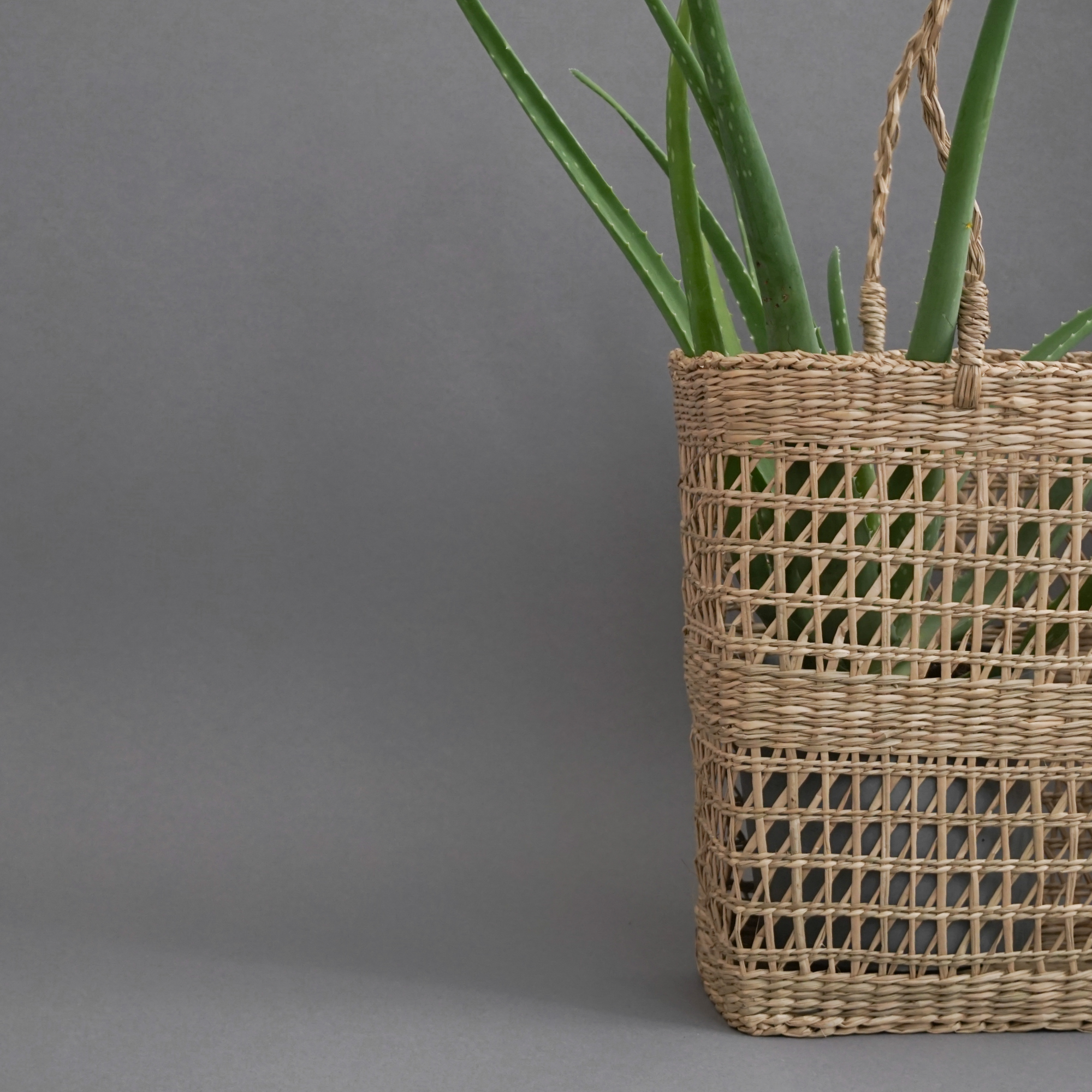 Natsumi Einkaufstasche Seegras